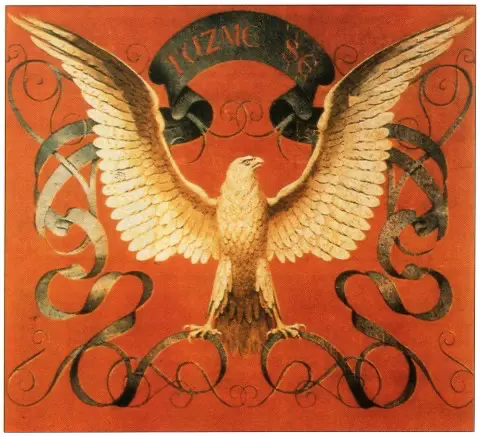 The original 1862 Sokol Flag painted by Josef Mánes
