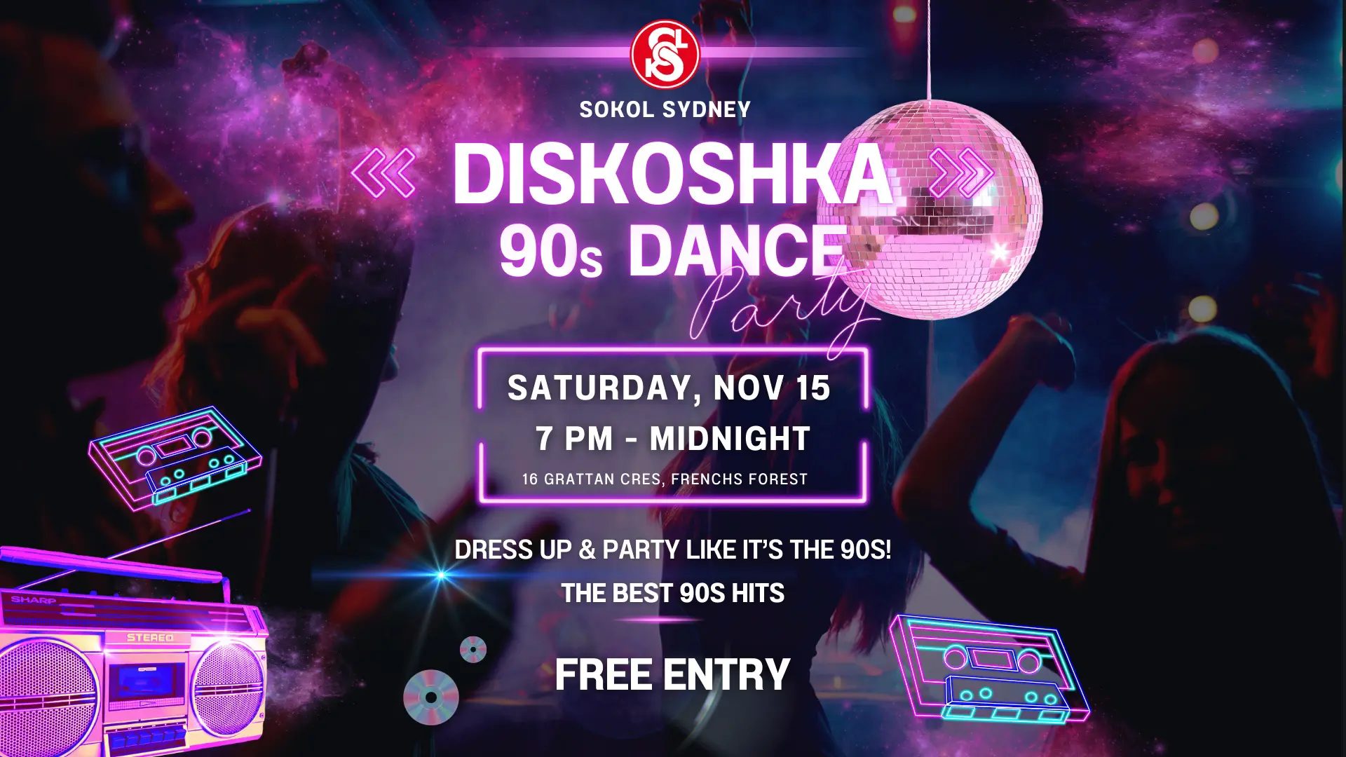 2025 90s DISCO PARTY 90's DISCO PARTY