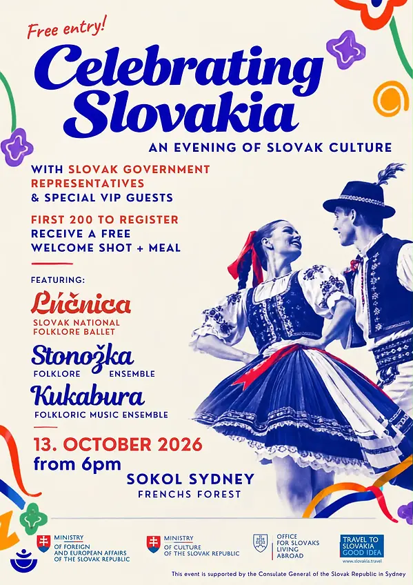2026-10-13 Celebrating Slovakia / Oslava Slovenska