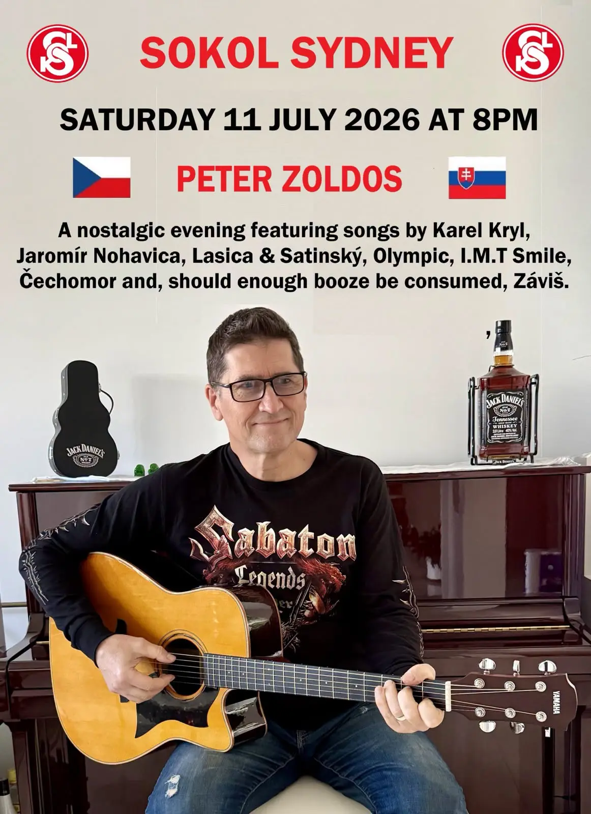 Nostalgický večer s Peterem Zoldosem  / A Nostalgic Evening with Peter Zoldos